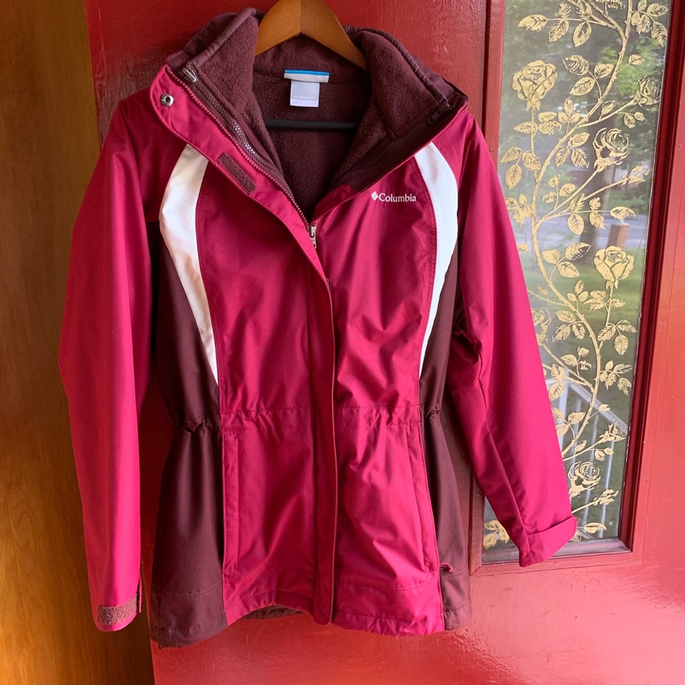 Columbia Conversion Jacket With Removable Fleece! - image 1